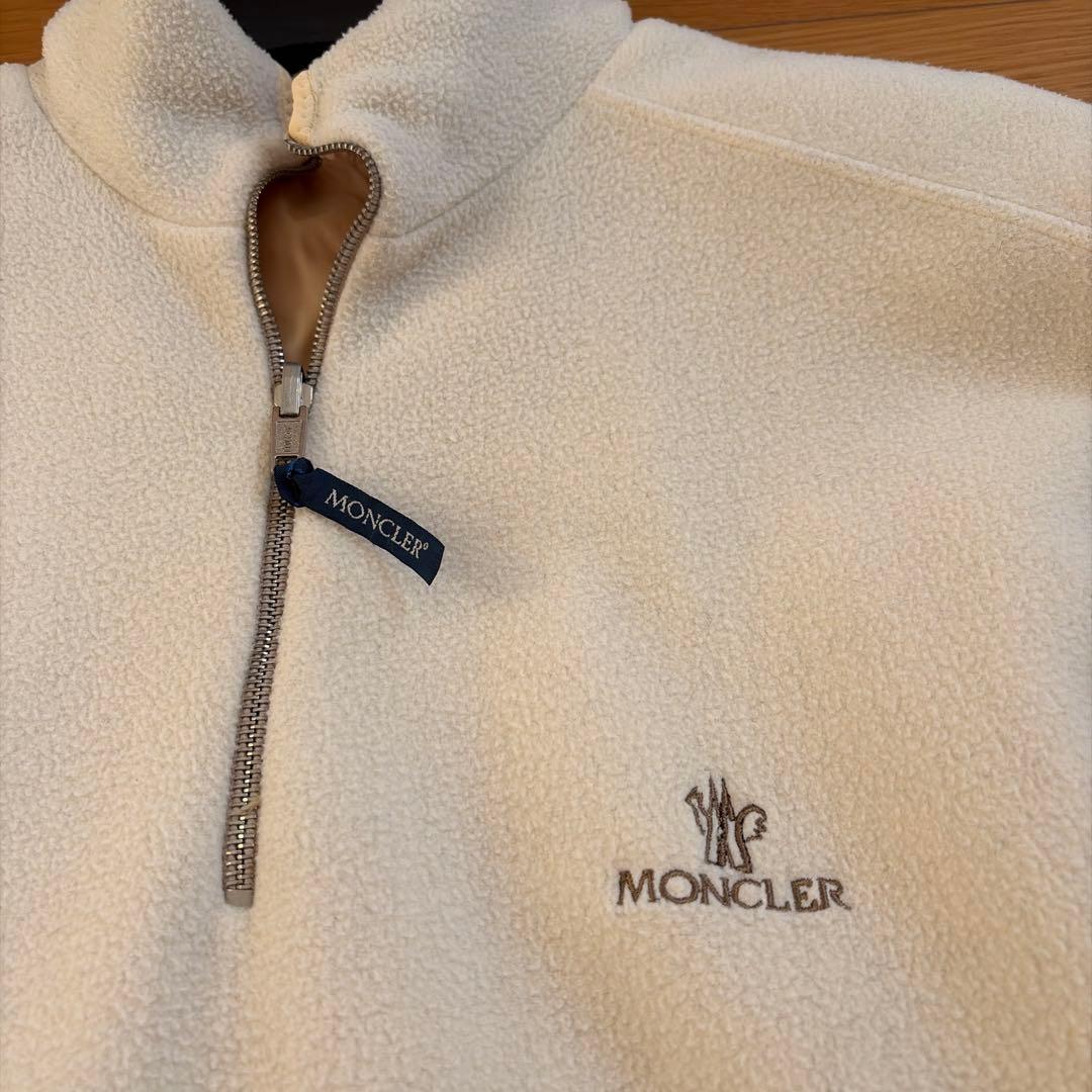【希少】MONCLER リバーシブルジャケット ナイロン×フリース／軽量・防寒