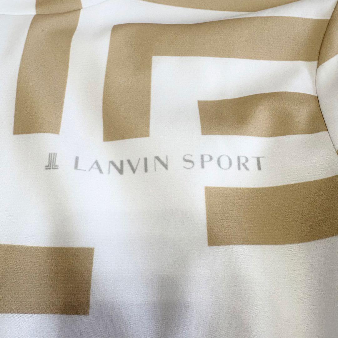 24SS ランバンスポール　モノグラムプリント長袖シャツ