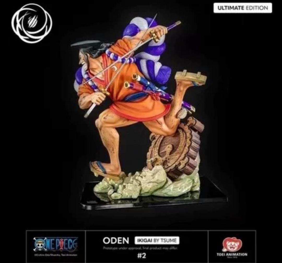 ワンピース Tsume  光月 おでん ガレージキット ガレキ スタチュー