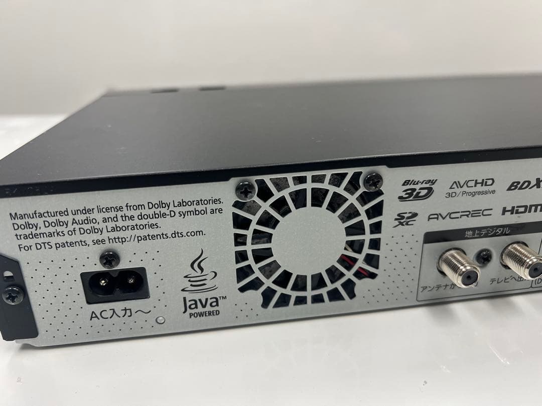 Panasonic DMR-BRX2020 ブルーレイレコーダー　ジャンク