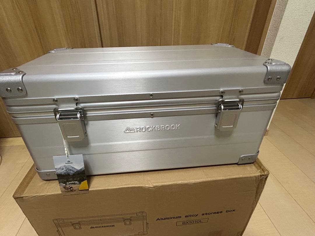 ROCKBROOKブラント アルミコンテナ蓋ありセット