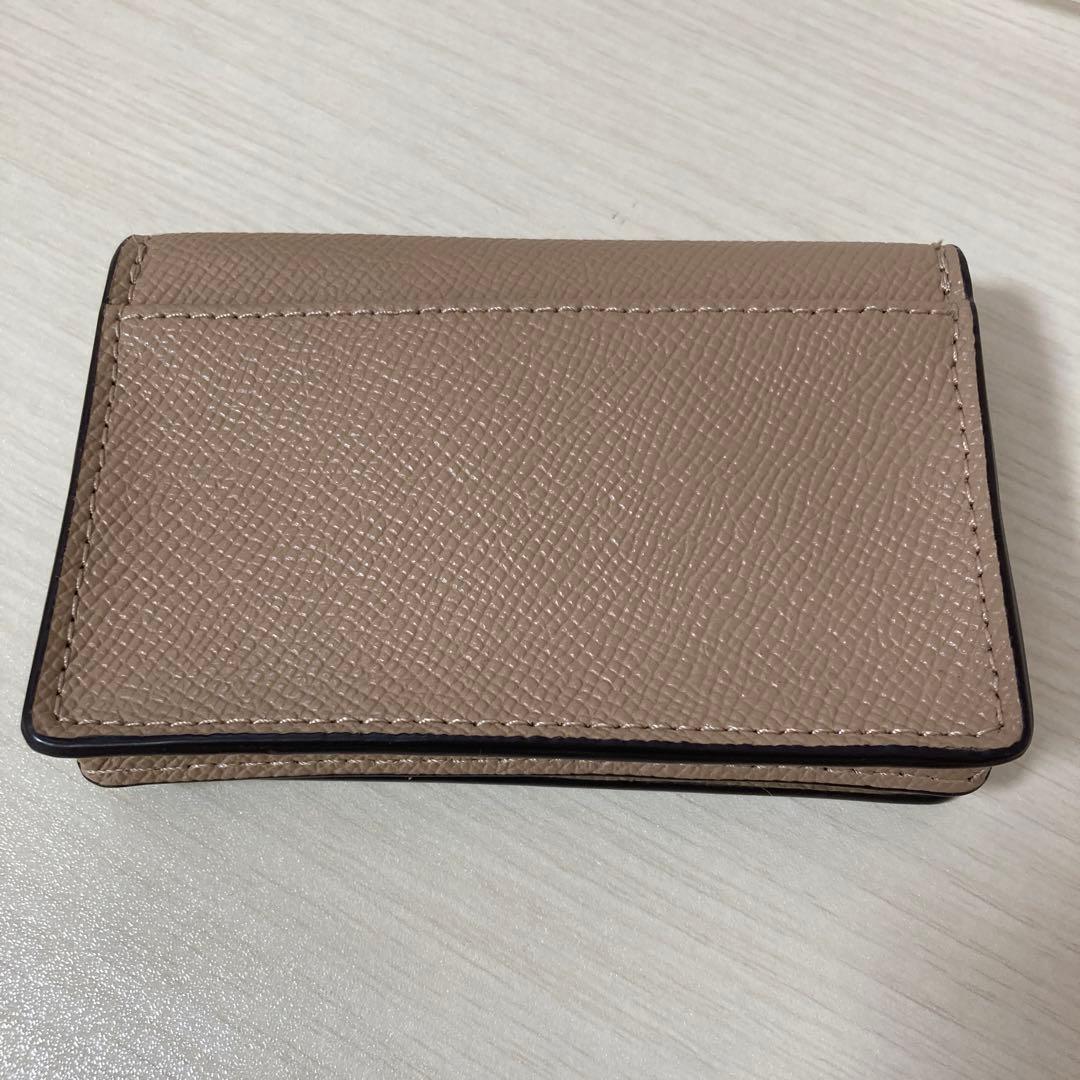 値下げ【未使用】COACH コーチ 名刺入れ カードケース