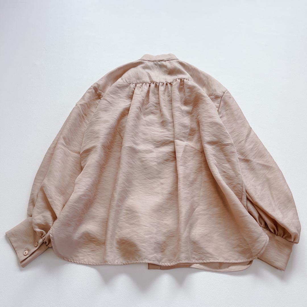 美品✨ UNITED ARROWS オーガンジー フリル&ボウタイ ブラウス