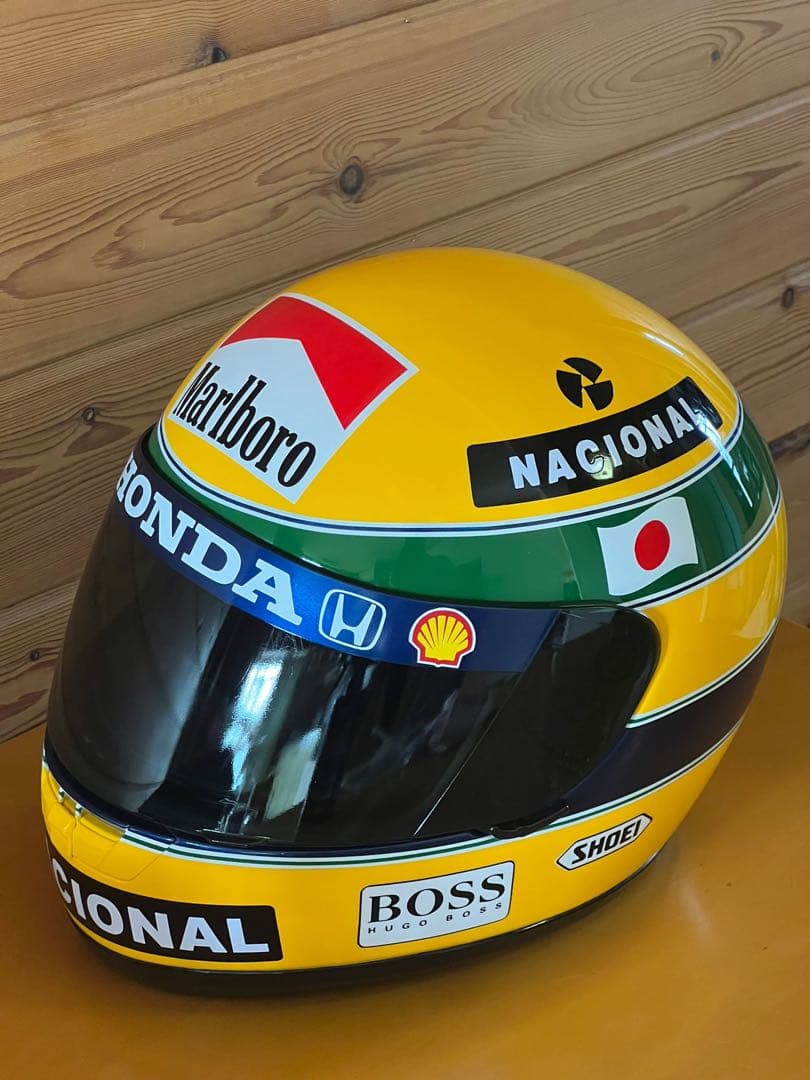 Shoei X-8セナ仕様 鈴鹿1992 フルリペイント コレクションヘルメット