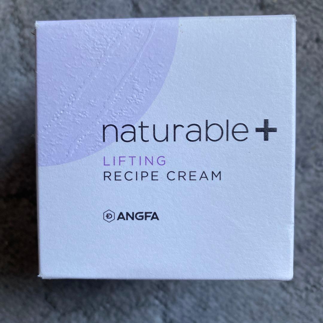 パック・フェイスマスク naturable+ Lifting Recipe Cream 50g