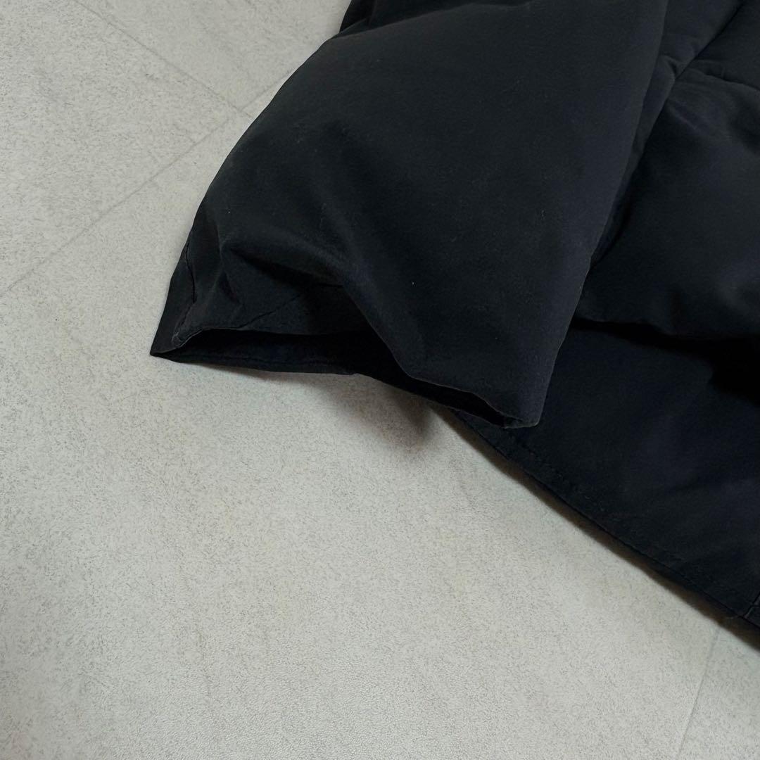 水沢ダウン　DESCENTE デサント オルテライン　マウンテニア　ダウンS 黒