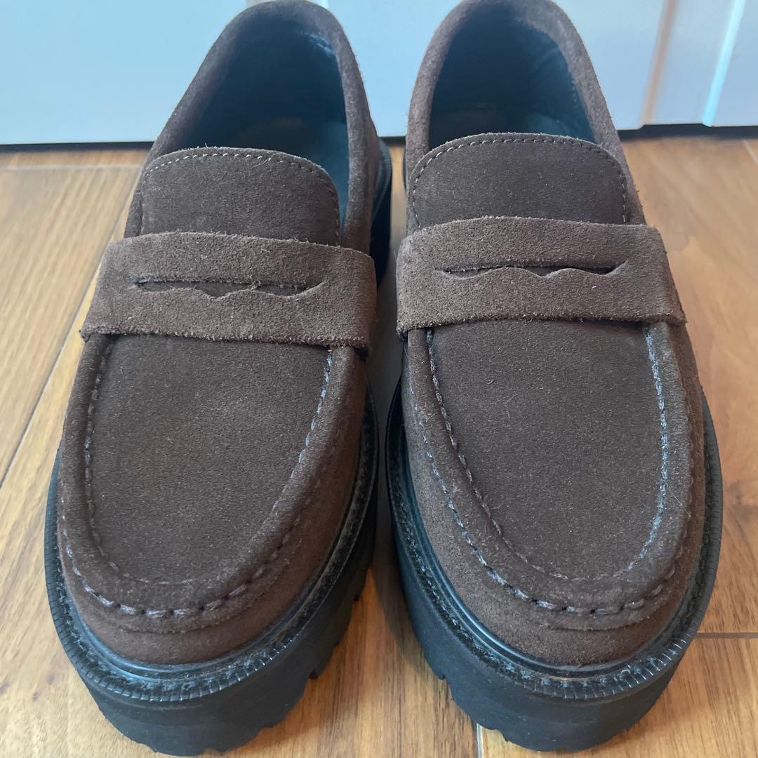 CAMINANDO スウェードローファー サイズ5