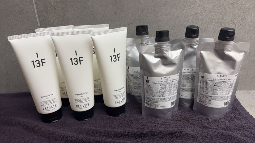 超お買い得‼️ エレベート　ジェル&ワックス　９本セット　新品