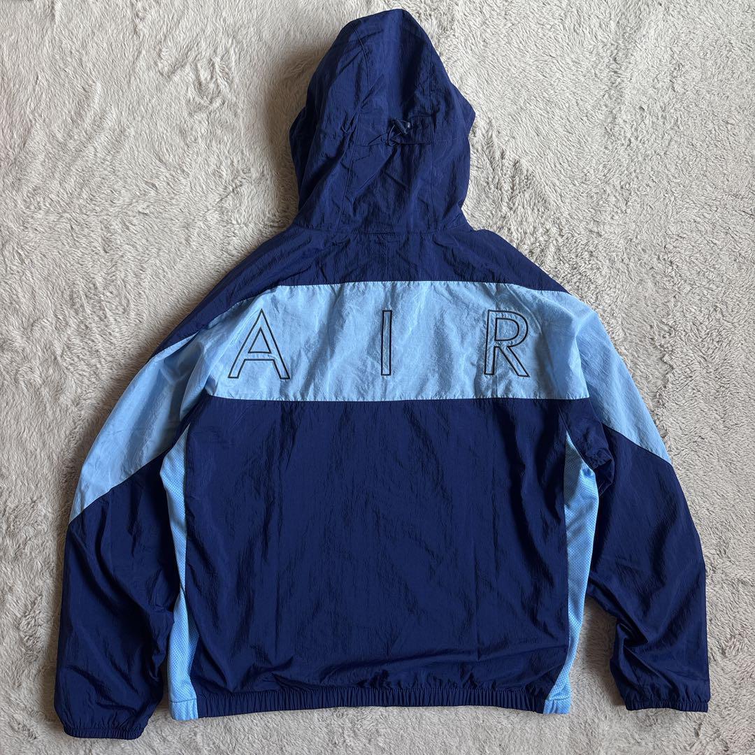 新品 NIKE ナイキ AIR ネイビー セットアップ ナイロンジャケット L