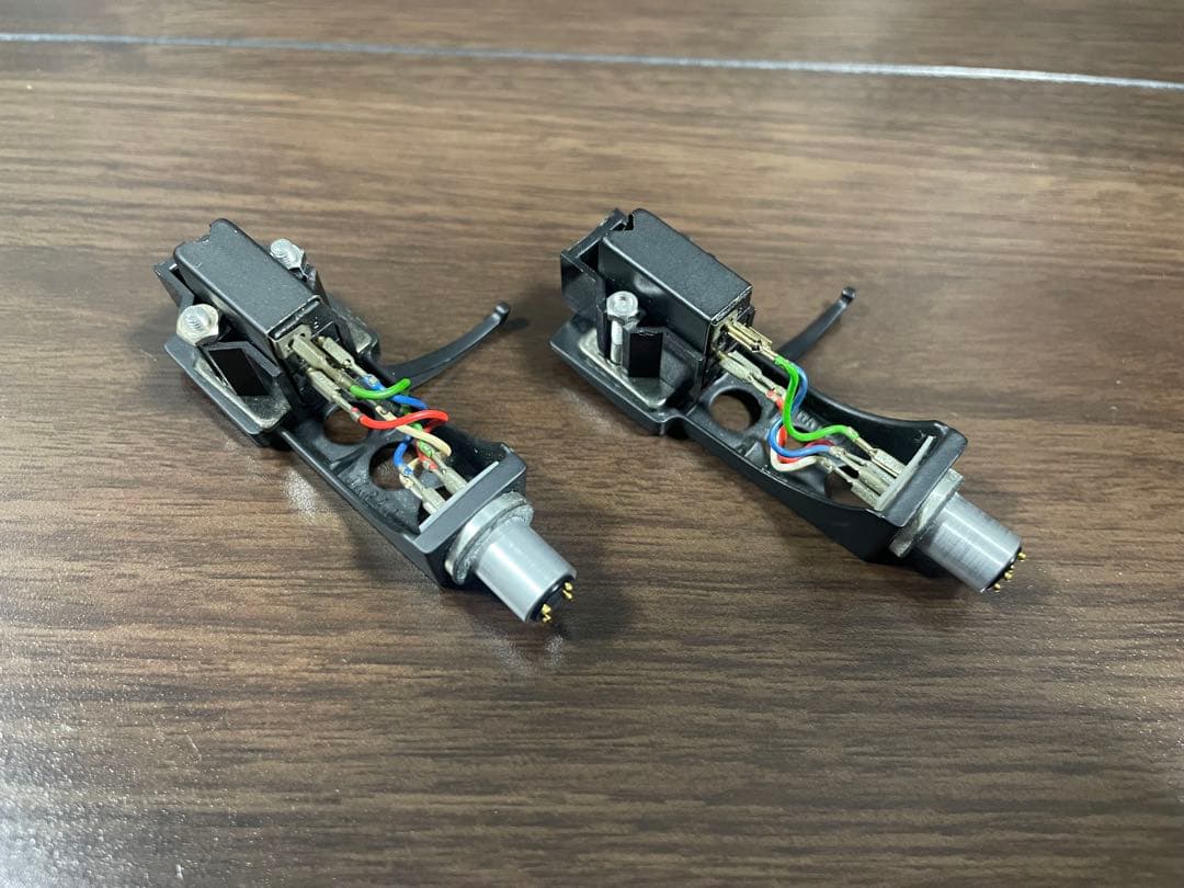 2個セット SHURE M44G カートリッジ テクニクス ヘッドシェル