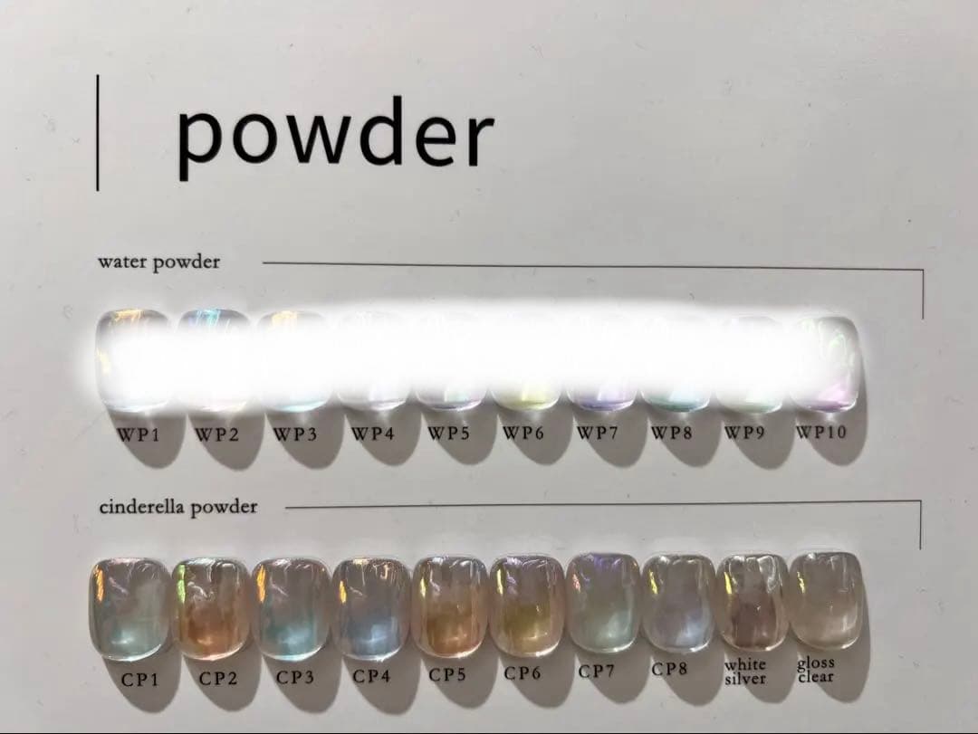 enoi シンデレラパウダー 10色セット