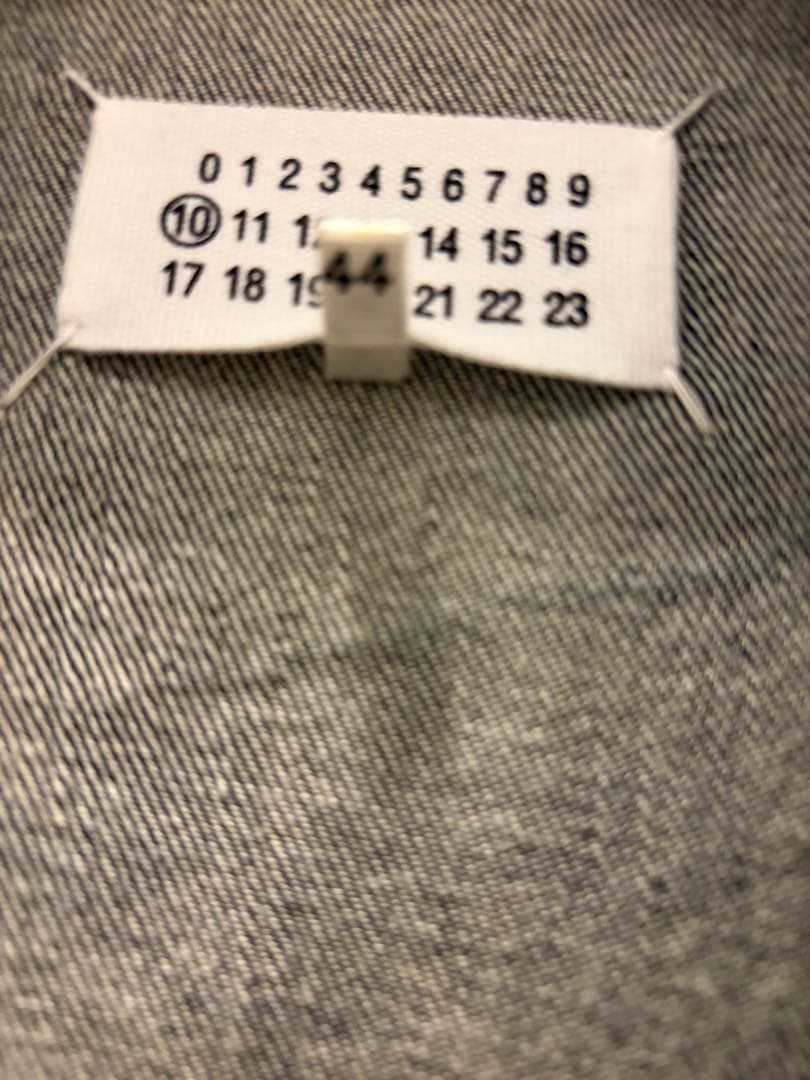 R*N様 2017aw サイズ44 マルジェラ ノーカラージャケット