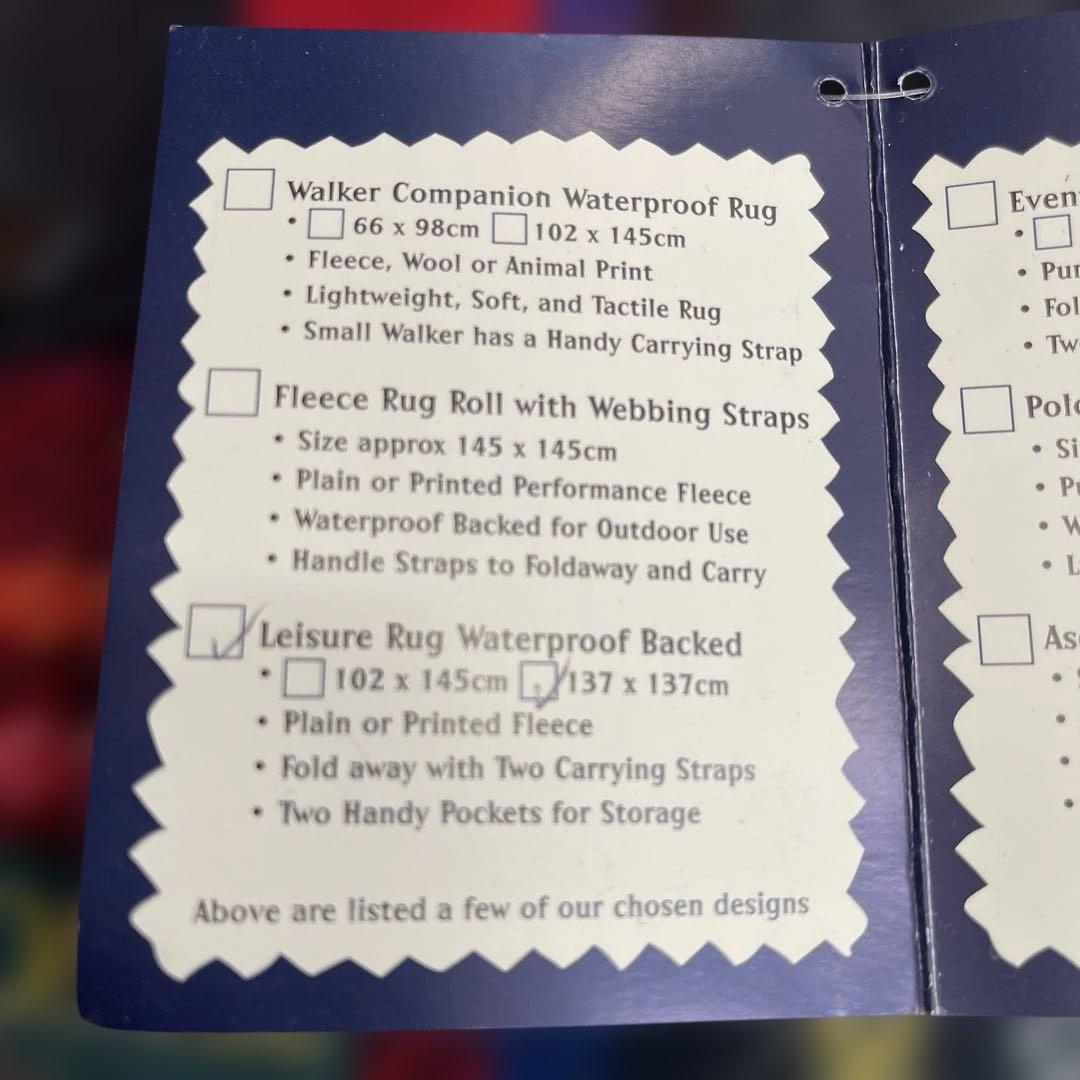 ツイードミルフリース✕チェックウールバッグ型防水ピクニックラグ137x137cm