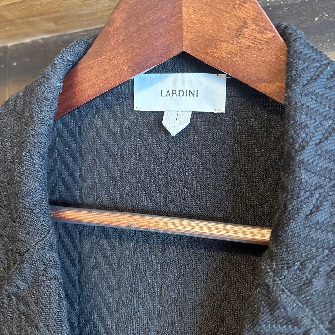 LARDINI テーラードジャケット ダブル ブラック　M
