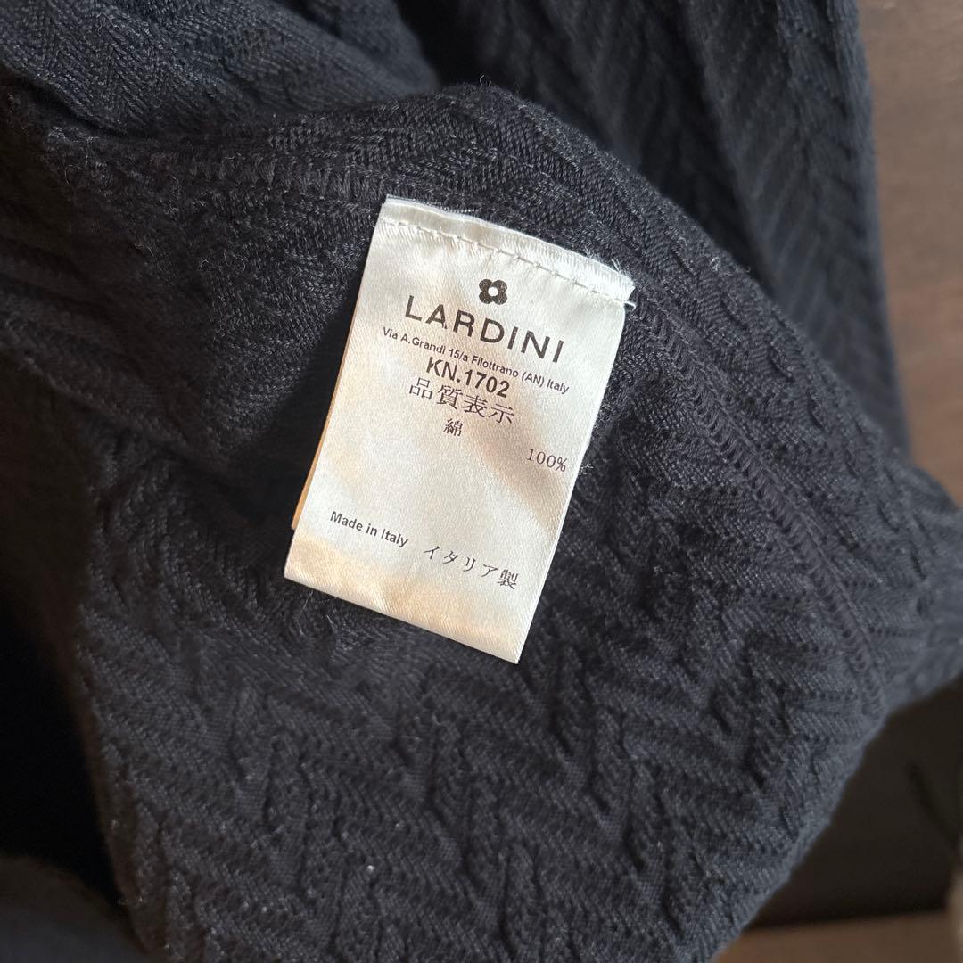 LARDINI テーラードジャケット ダブル ブラック　M