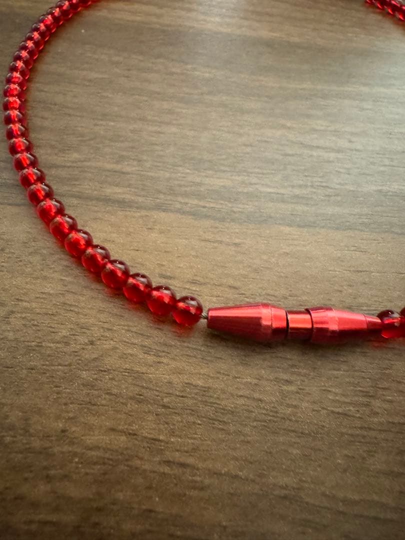 ファイテン　EXTREME クリスタルタッチ45cm　レッド