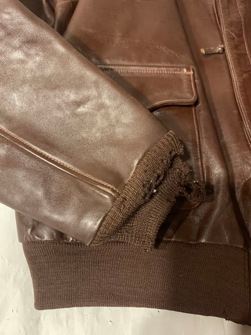 J.A. Dubow A2 ミリタリージャケット ブラウン