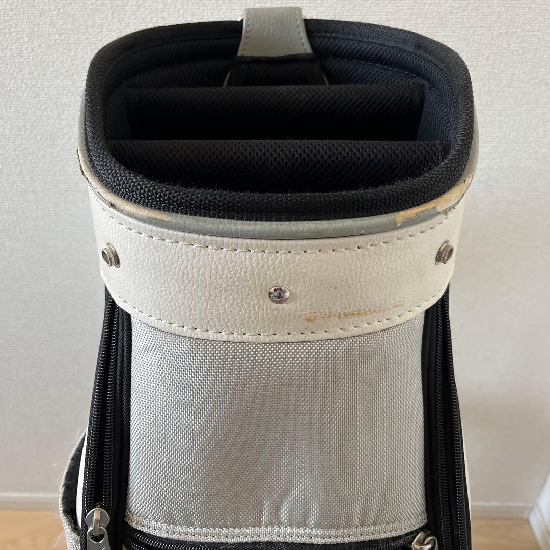 JONES ゴルフバッグ・キャディバッグ ホワイト/グレー