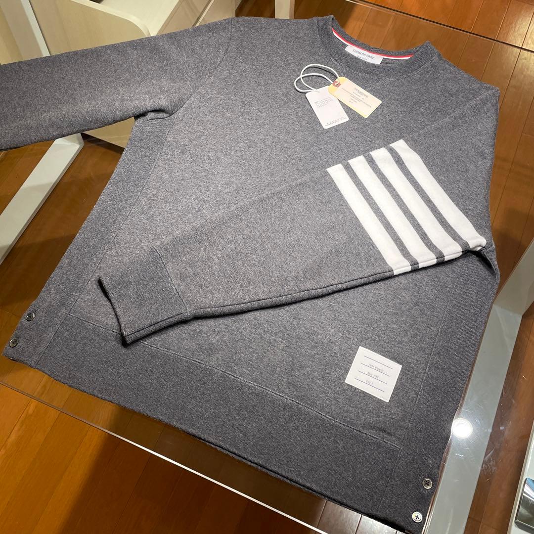【新品同様】国内正規品 THOM BROWNE 4BAR スウェット サイズ5