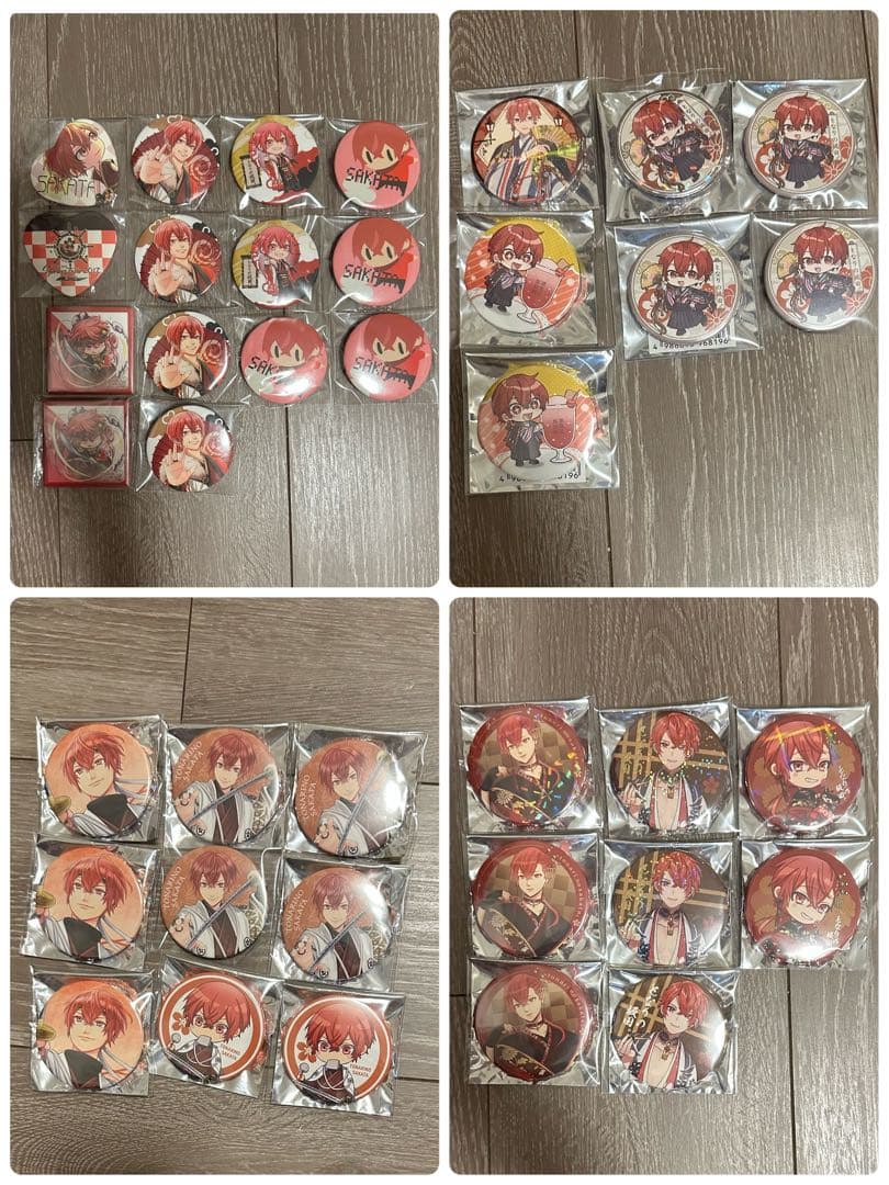 あほの坂田。となりの坂田。缶バッジ365個まとめ売り