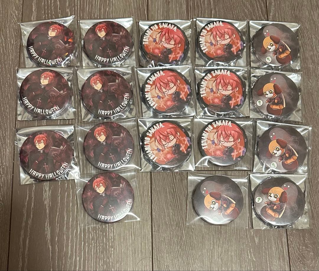 あほの坂田。となりの坂田。缶バッジ365個まとめ売り