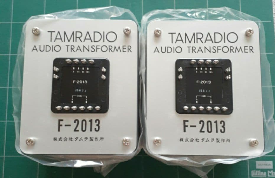 タムラトランス　F-2013　シングル10KΩ 新品箱入り　ペア