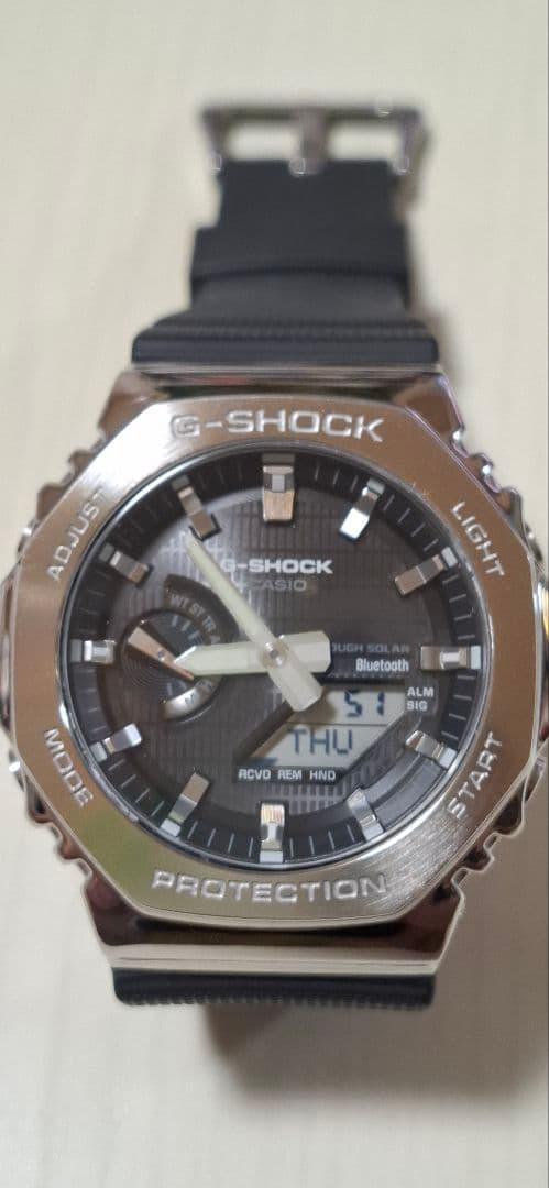 CASIO G-SHOCK GBM-2100-1AJF極美品タフソーラー