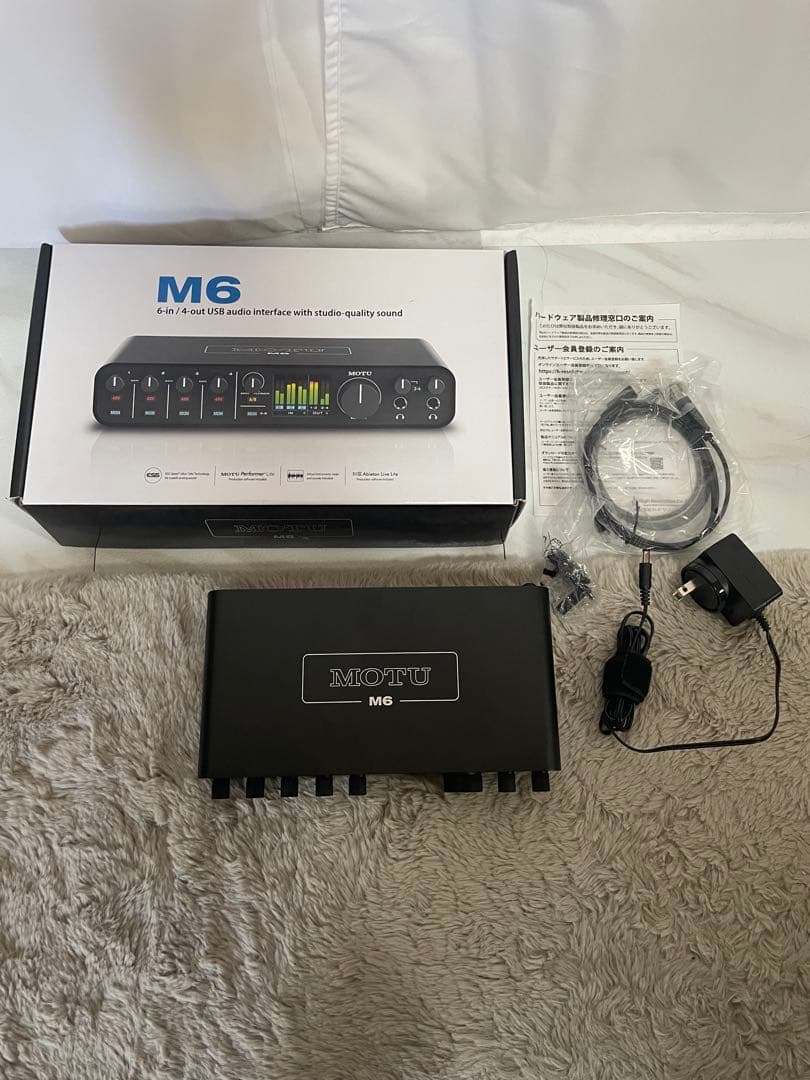 MOTU M6 オーディオインターフェース【美品】