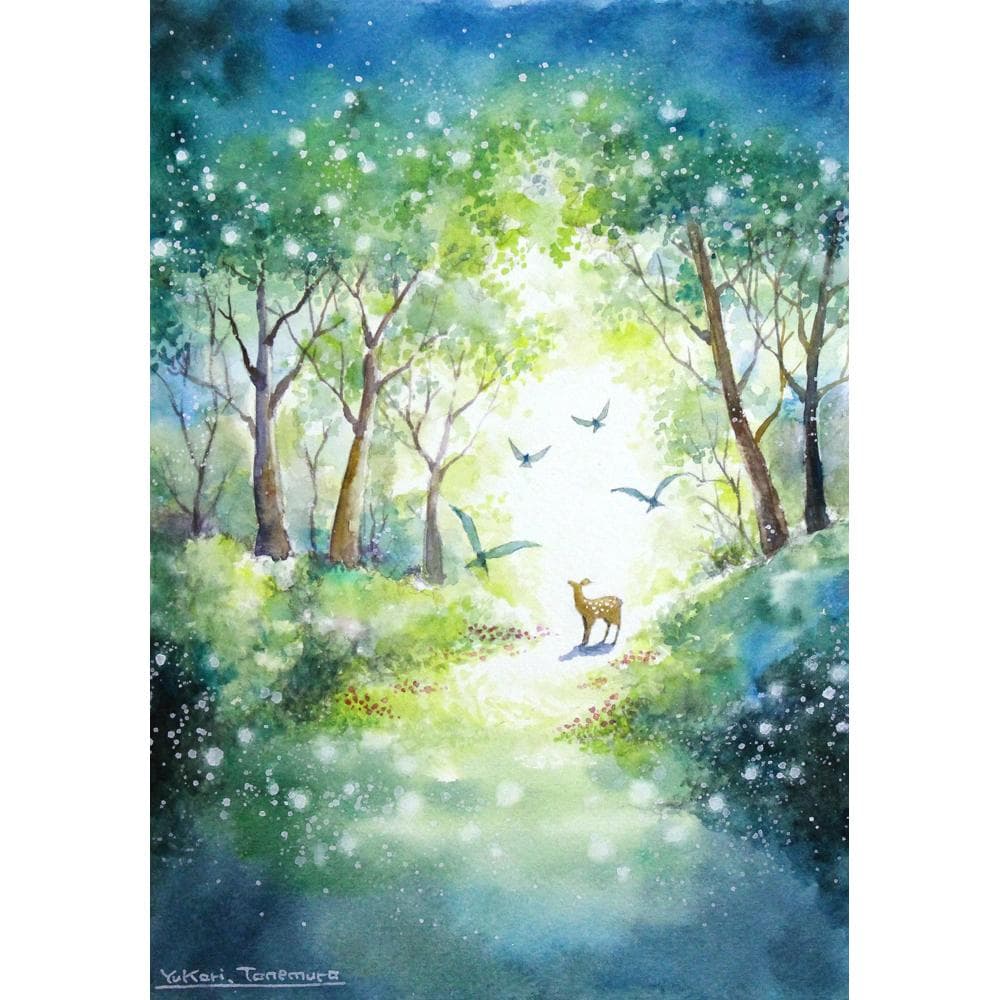 cherryさま専用7月 （原画）森の風 ほか　6点おまとめ