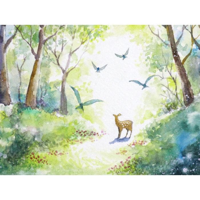 cherryさま専用7月 （原画）森の風 ほか　6点おまとめ