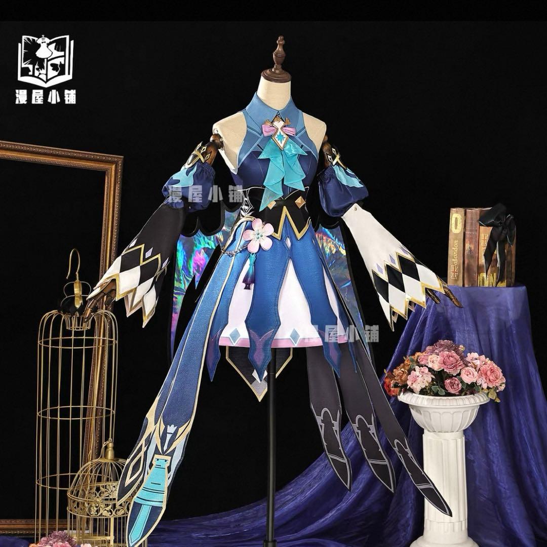 崩壊スターレイル　ケリュドラ　コスプレ 衣装 ウィッグ 靴 セット