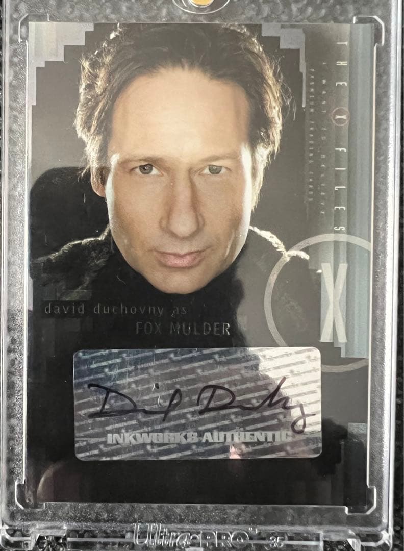 【モルダー捜査官】X Files ／David Duchovny Auto!