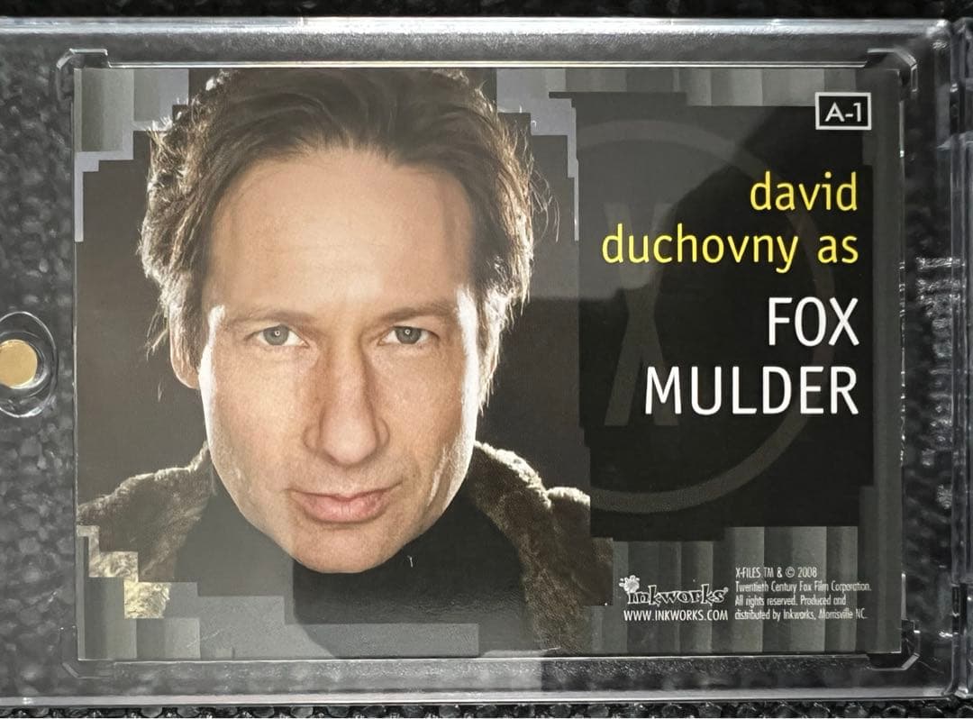 【モルダー捜査官】X Files ／David Duchovny Auto!