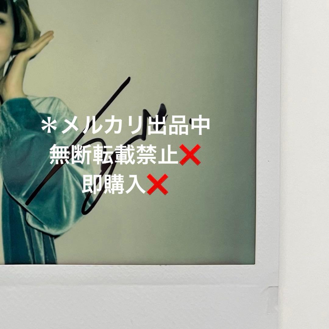 TWICE チェヨン サイン入りチェキ ポラロイド 直筆