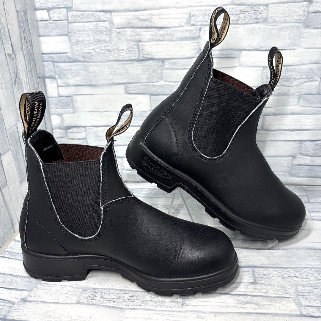 ✨美品✨ブランドストーン サイドゴアブーツ ブラック UK2/22cm