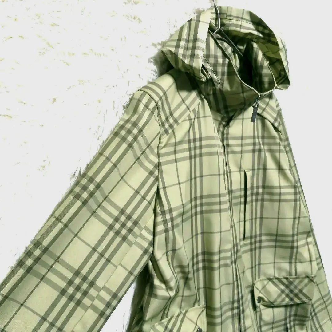 バーバリーロンドン　チェック　ブルゾン　ゴルフ　ウィンドブレーカー　フード　9