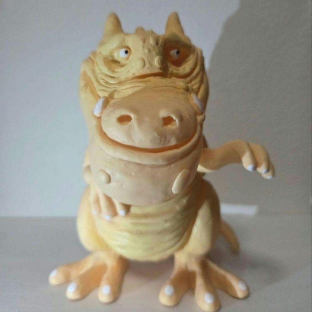 DOMDOM ドムドム 怪獣 ソフビ　H・MURAYAMA イエロー