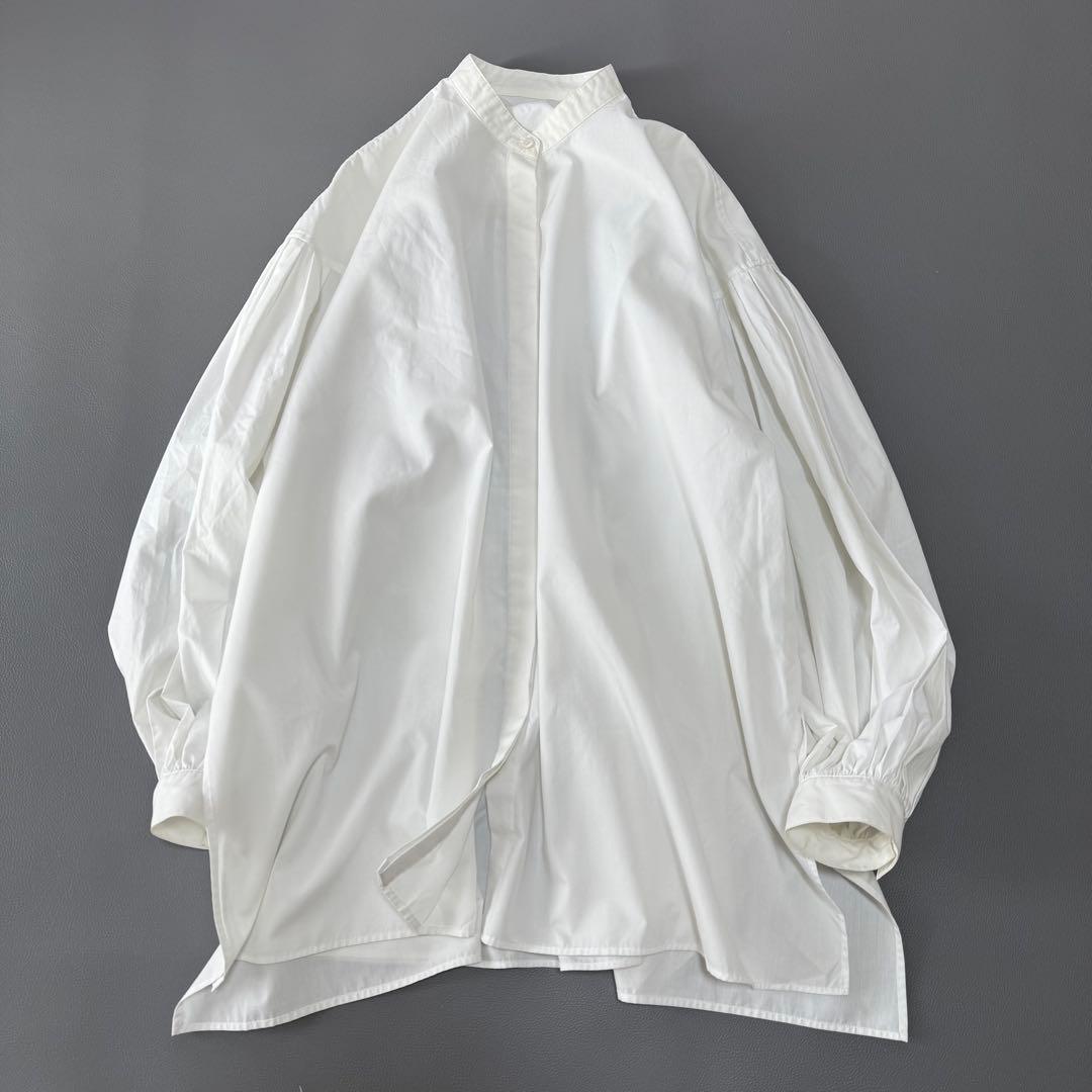 人気✨ LE PHIL ルフィル　ライトタイプライターギャザーブラウス