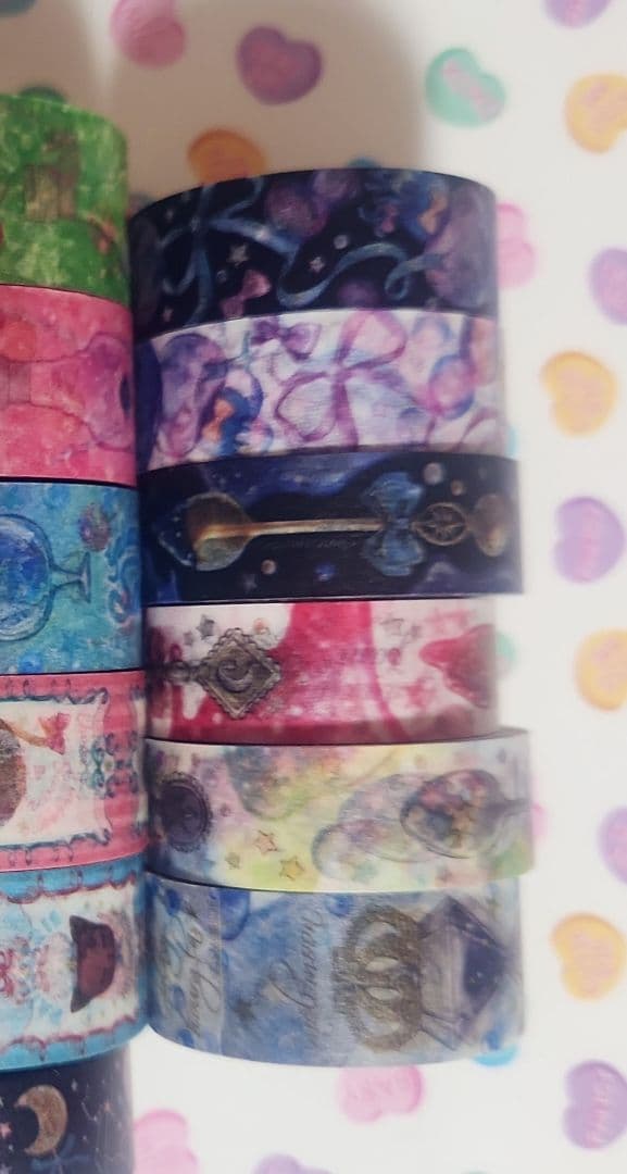 作家　マスキングテープ　まとめ売り　melomoon　メロムーン　マステ