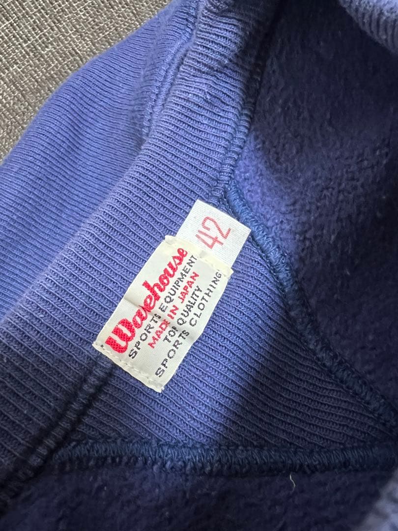 WAREHOUSEウエアハウスUSAスウェットsize42