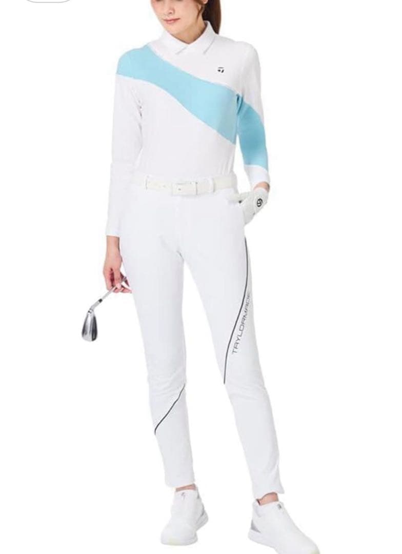 【新品】テーラーメイド ツアー TM シック ストレッチ長袖ポロ Mサイズ