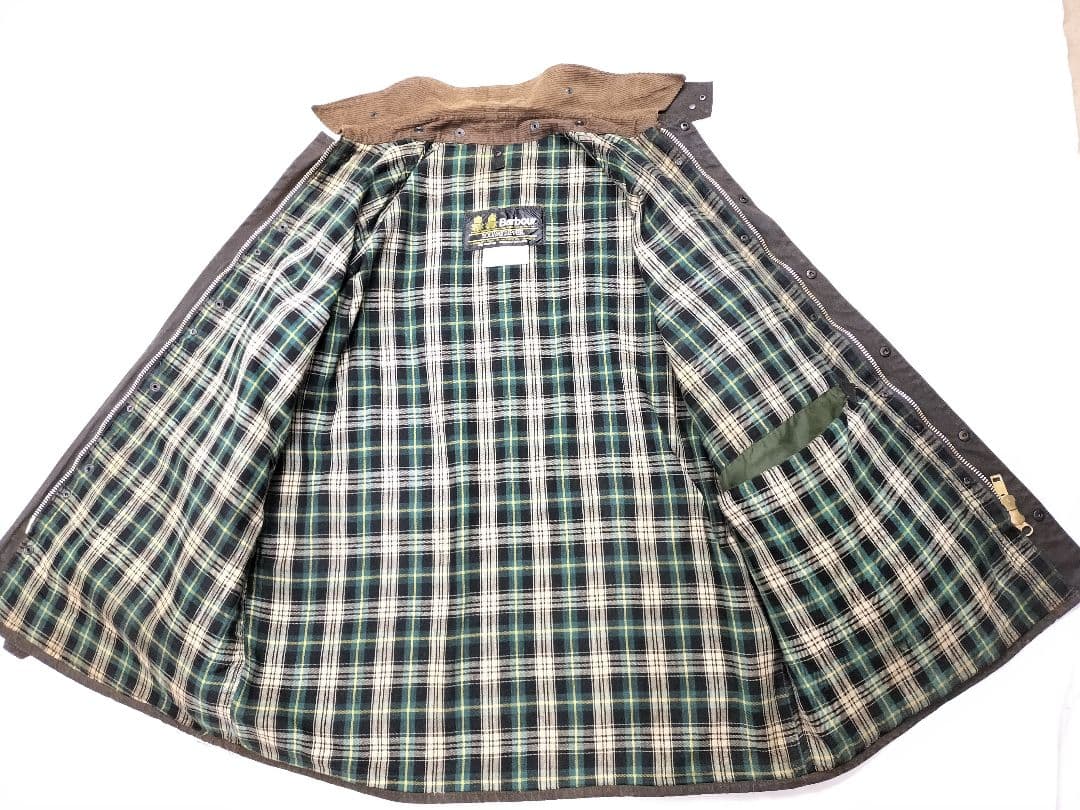 80s 1984年 　BARBOUR SOLWAYZIPPER c44