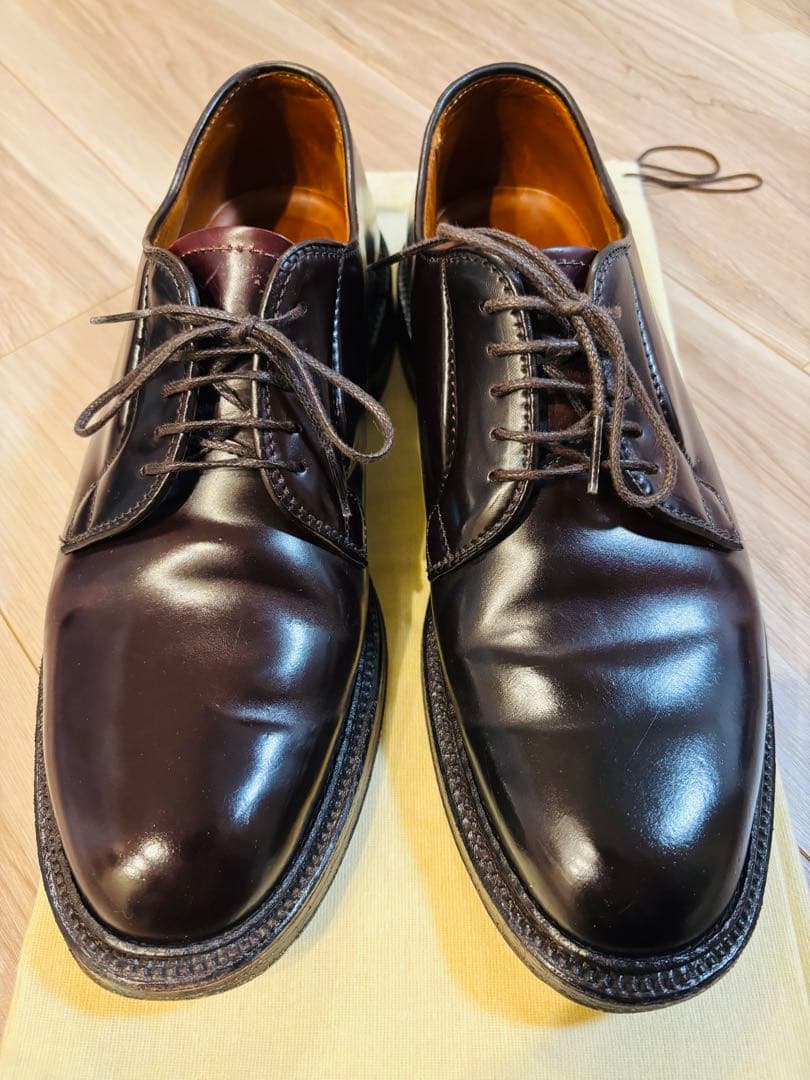 【daidaikin】Alden 990 コードバン 7D バーガンディ