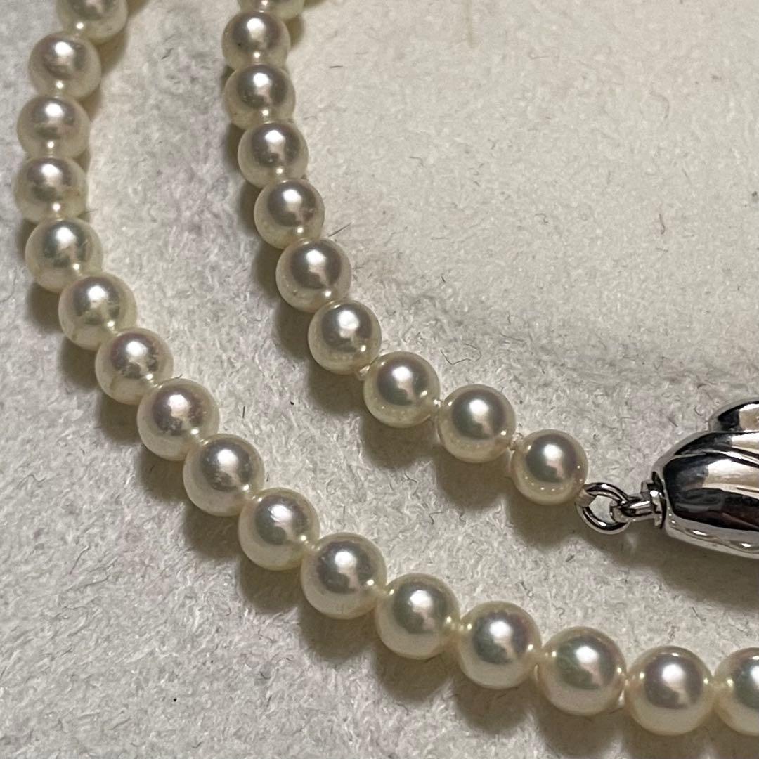 【テリ強✨美品】 あこや真珠 ネックレス ベビーパール 4.0-4.5 本真珠