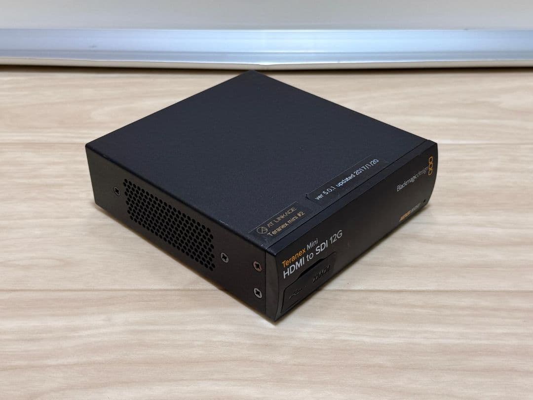 Teranex Mini HDMI to SDI 12G 動作確認済み