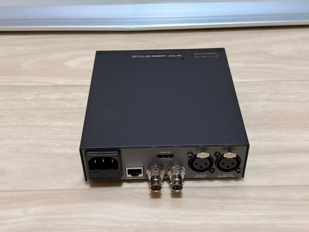 Teranex Mini HDMI to SDI 12G 動作確認済み