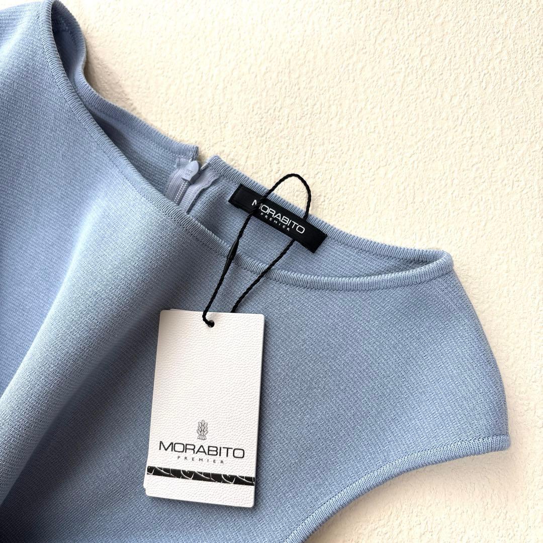 MORABITO モラビト《プルミエ》コットンニット＂luxe＂ワンピース