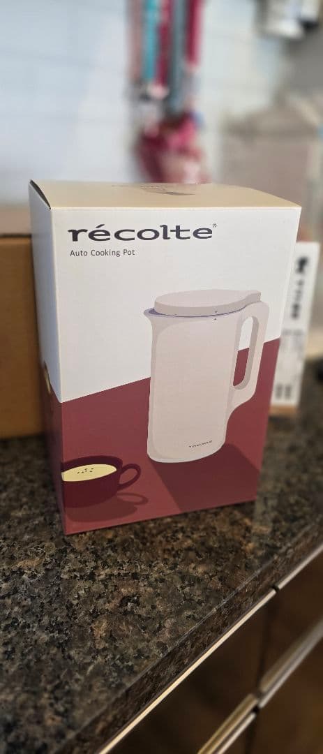 新品未使用　recolte レコルト 自動調理ポット クリームホワイト