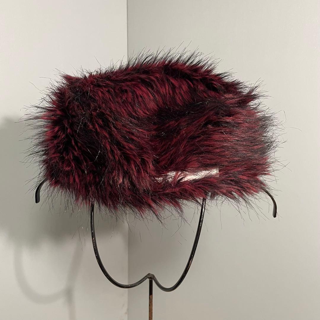 美品◆希少◆Alice Auaaアリスアウアア◆ファーベレー帽◆サイズ2