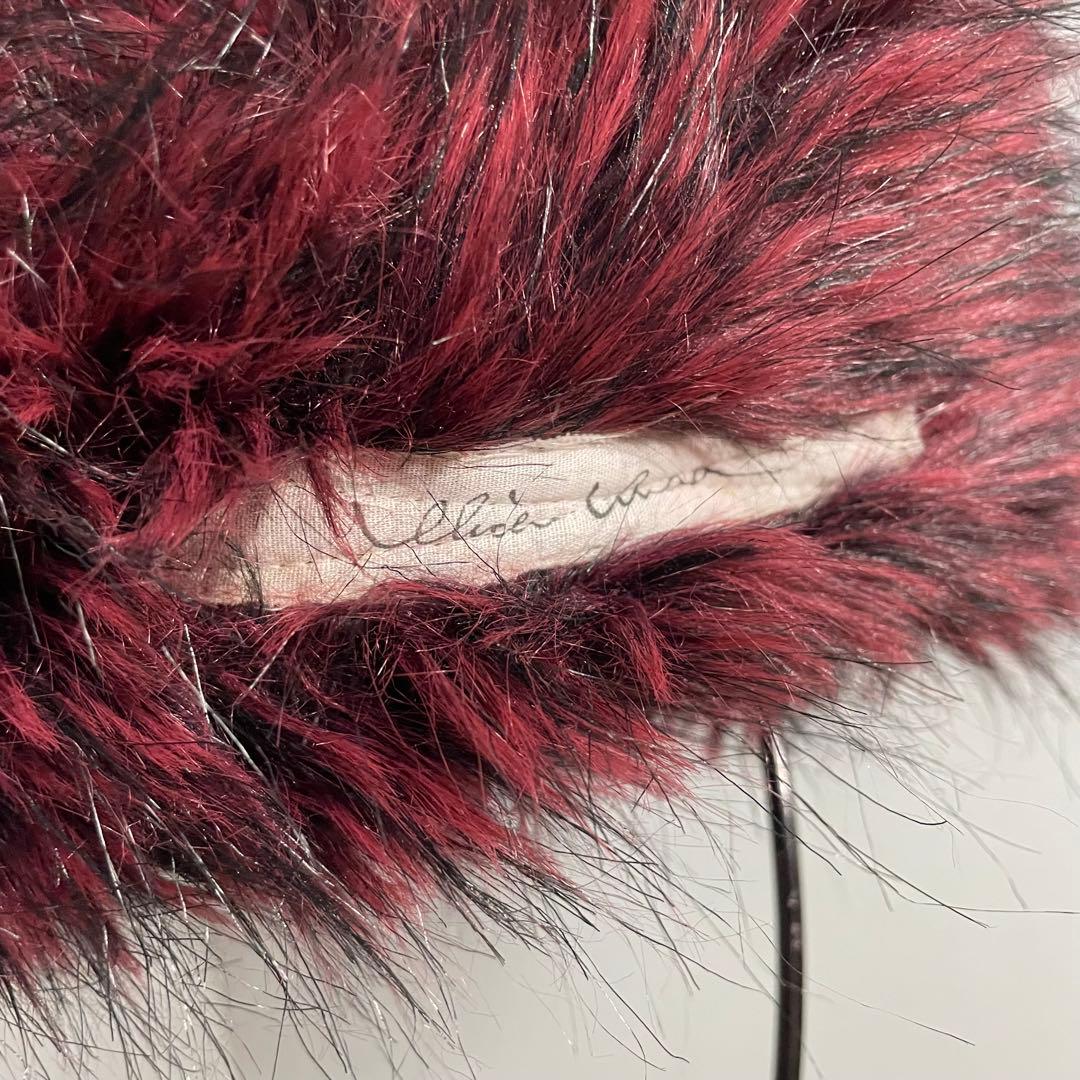 美品◆希少◆Alice Auaaアリスアウアア◆ファーベレー帽◆サイズ2